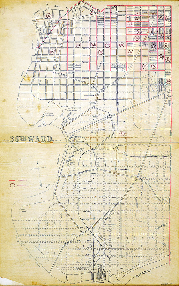 Atlas of the City of Philadelphia by Wards, Ward 36