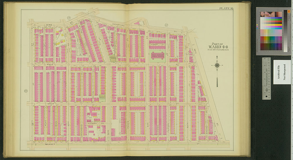 Atlas of the 24th, 34th & 44th Wards of the City of Philadelphia, 1911-1912, Plate 16