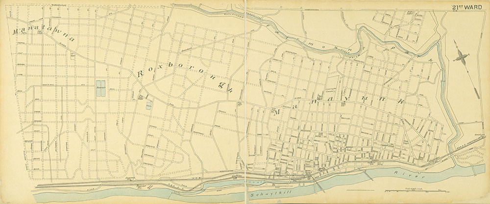 Street Atlas of Philadelphia by Wards, Ward 21
