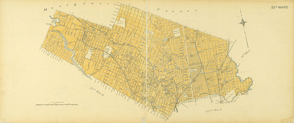 Street Atlas of Philadelphia by Wards, Ward 22