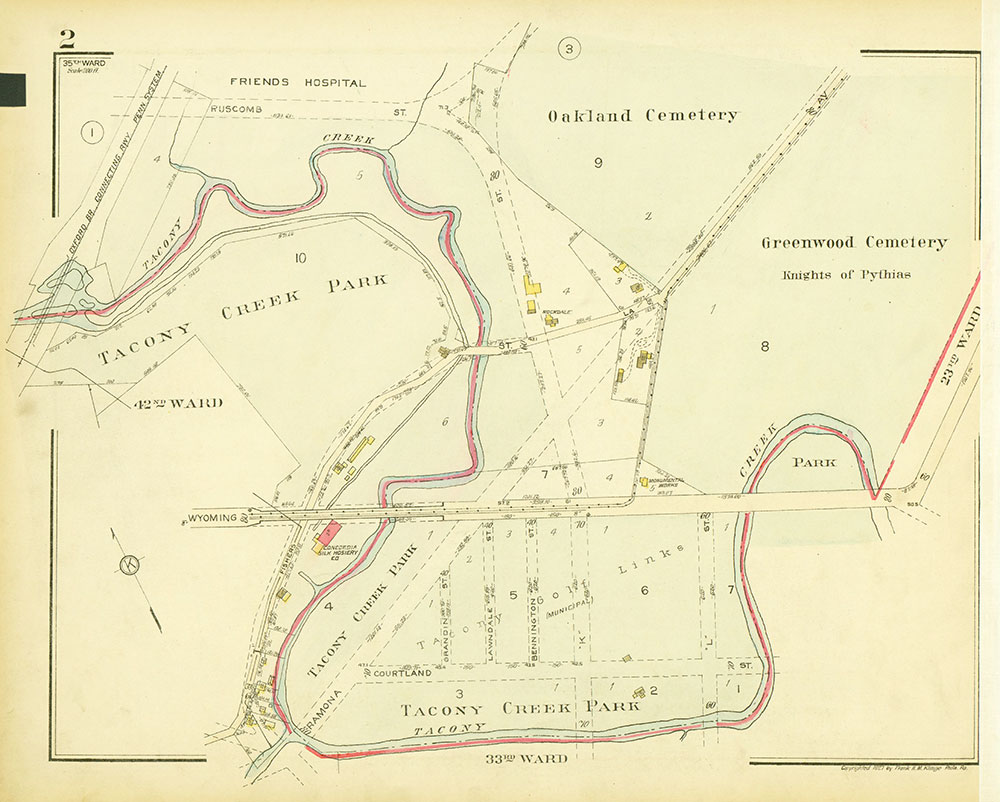 Atlas of the 35th Ward, Philadelphia, Plate 2