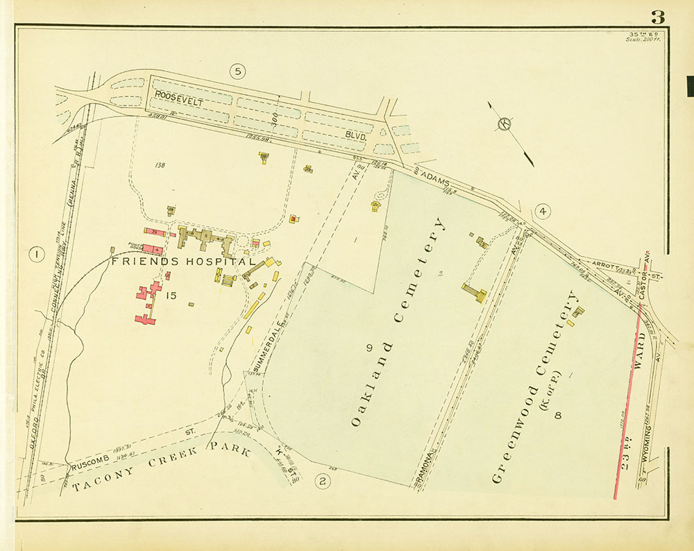 Atlas of the 35th Ward, Philadelphia, Plate 3