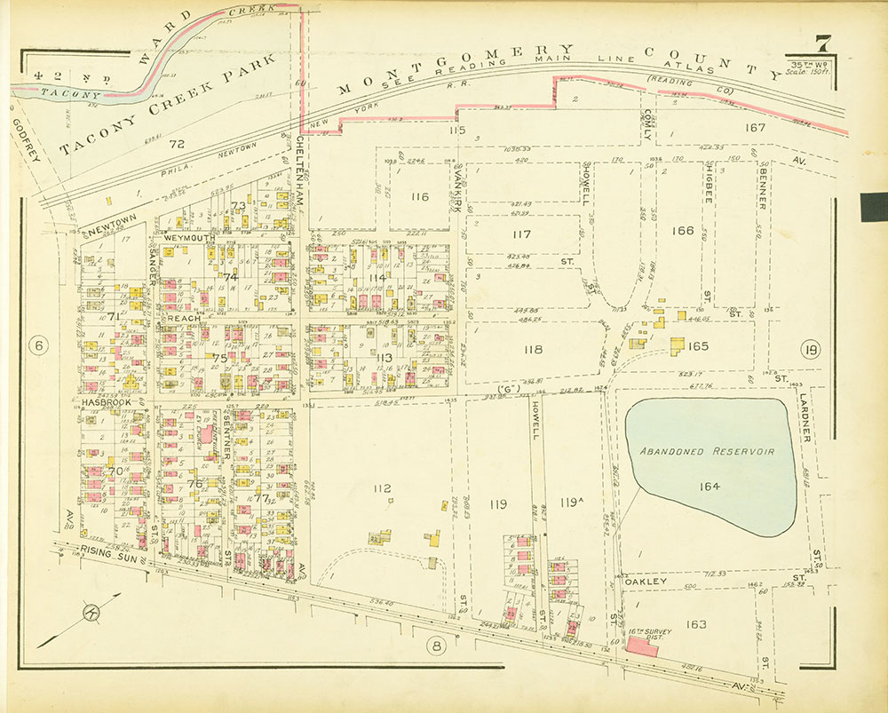 Atlas of the 35th Ward, Philadelphia, Plate 7