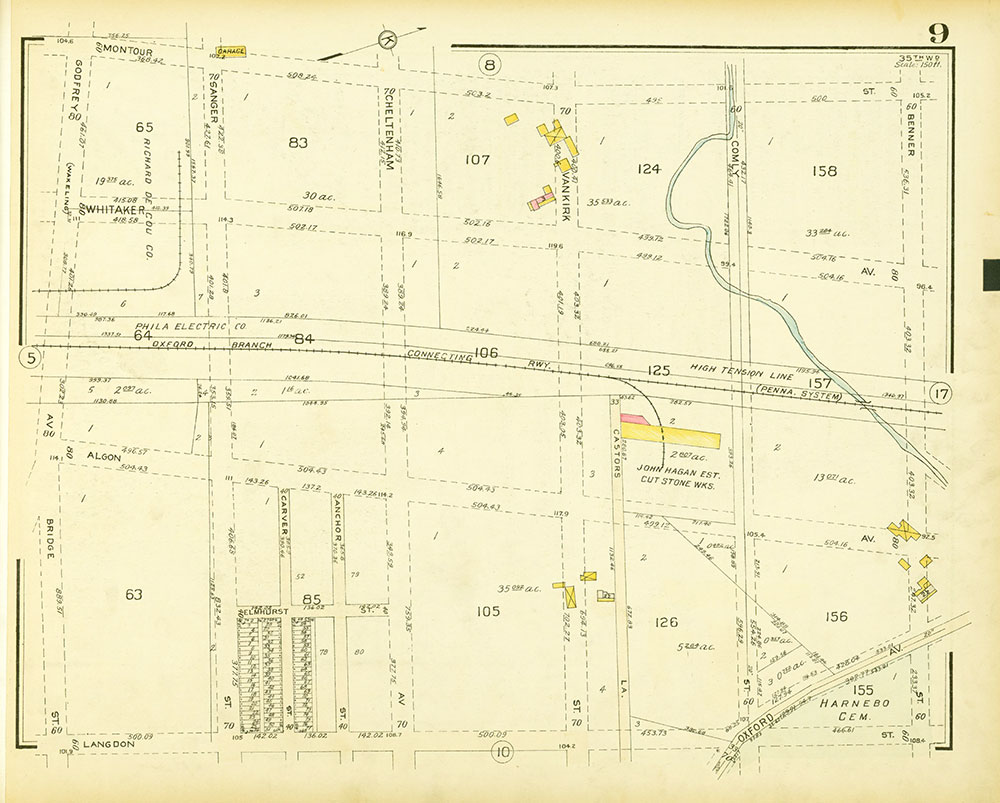 Atlas of the 35th Ward, Philadelphia, Plate 9
