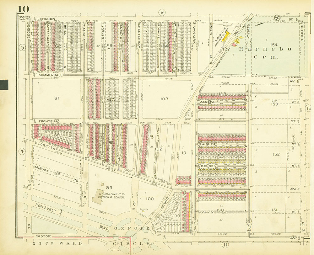 Atlas of the 35th Ward, Philadelphia, Plate 10