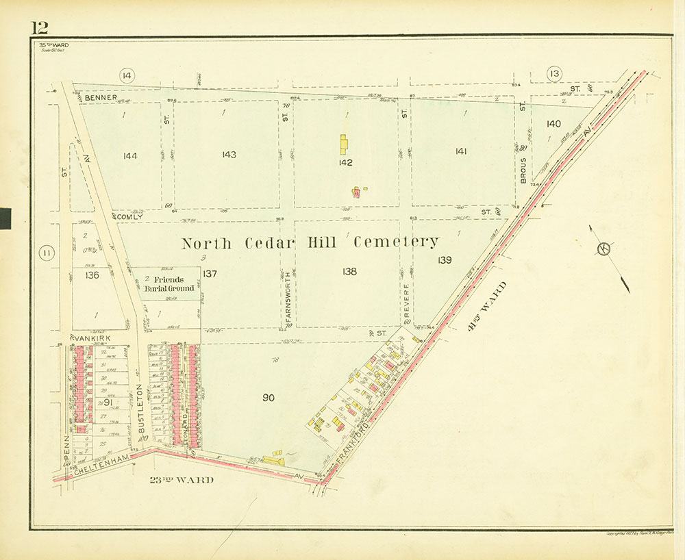 Atlas of the 35th Ward, Philadelphia, Plate 12