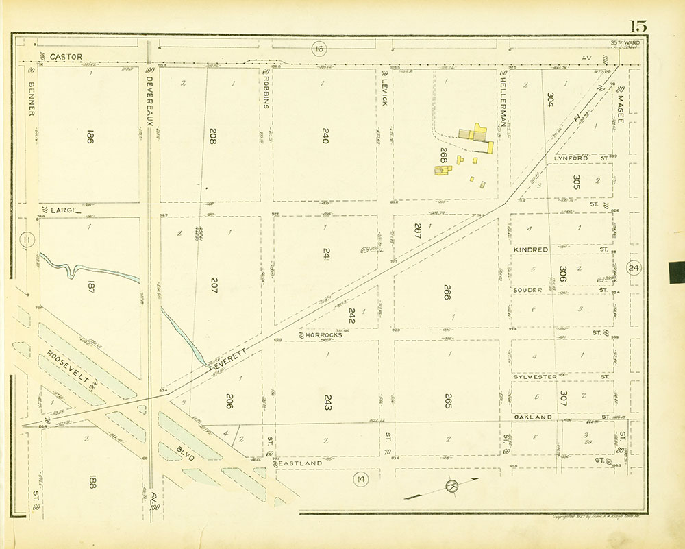 Atlas of the 35th Ward, Philadelphia, Plate 15