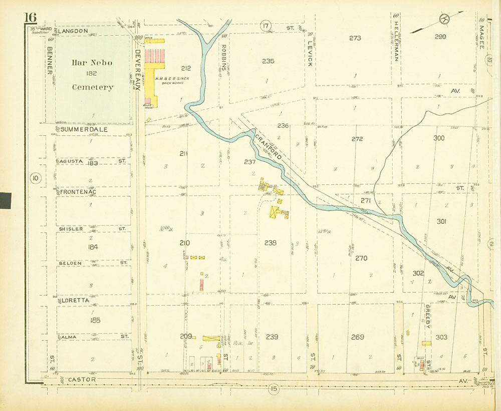 Atlas of the 35th Ward, Philadelphia, Plate 16