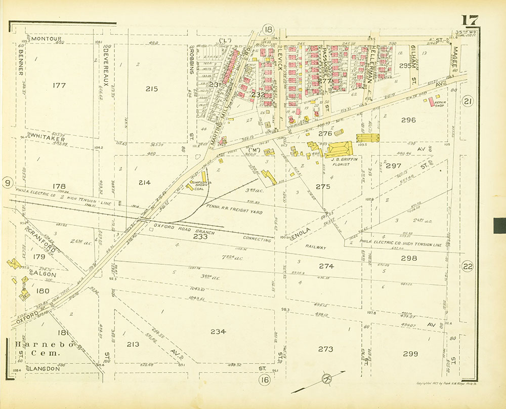 Atlas of the 35th Ward, Philadelphia, Plate 17