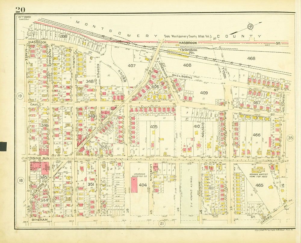 Atlas of the 35th Ward, Philadelphia, Plate 20