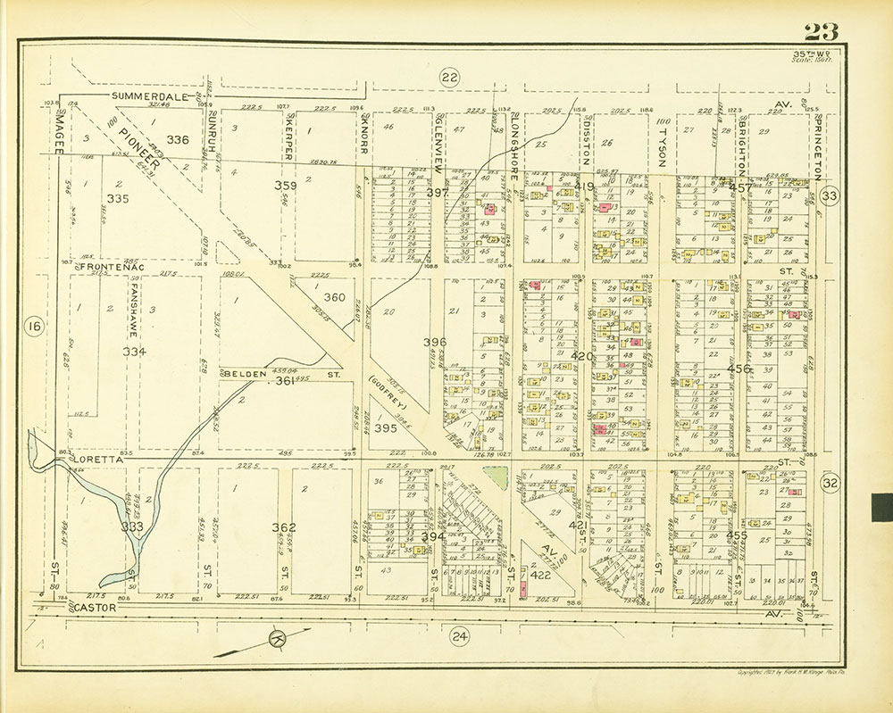 Atlas of the 35th Ward, Philadelphia, Plate 23