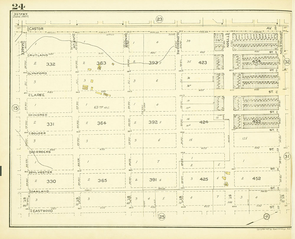 Atlas of the 35th Ward, Philadelphia, Plate 24