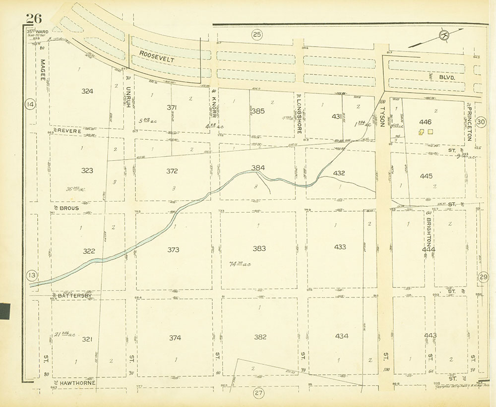 Atlas of the 35th Ward, Philadelphia, Plate 26