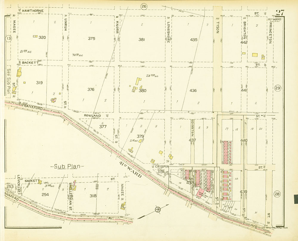 Atlas of the 35th Ward, Philadelphia, Plate 27