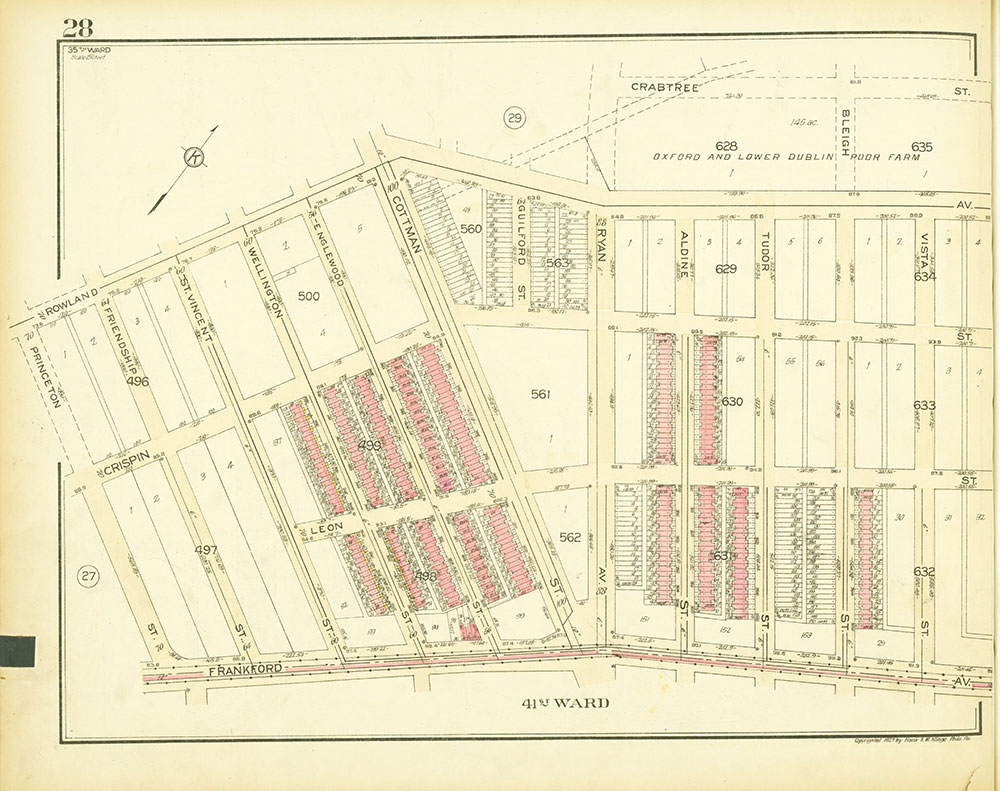 Atlas of the 35th Ward, Philadelphia, Plate 28