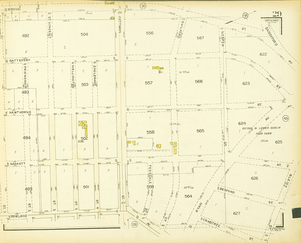 Atlas of the 35th Ward, Philadelphia, Plate 29