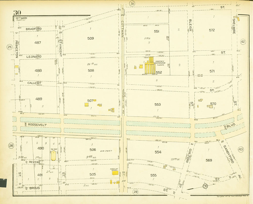 Atlas of the 35th Ward, Philadelphia, Plate 30