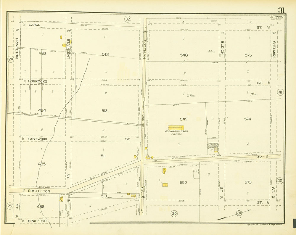 Atlas of the 35th Ward, Philadelphia, Plate 31