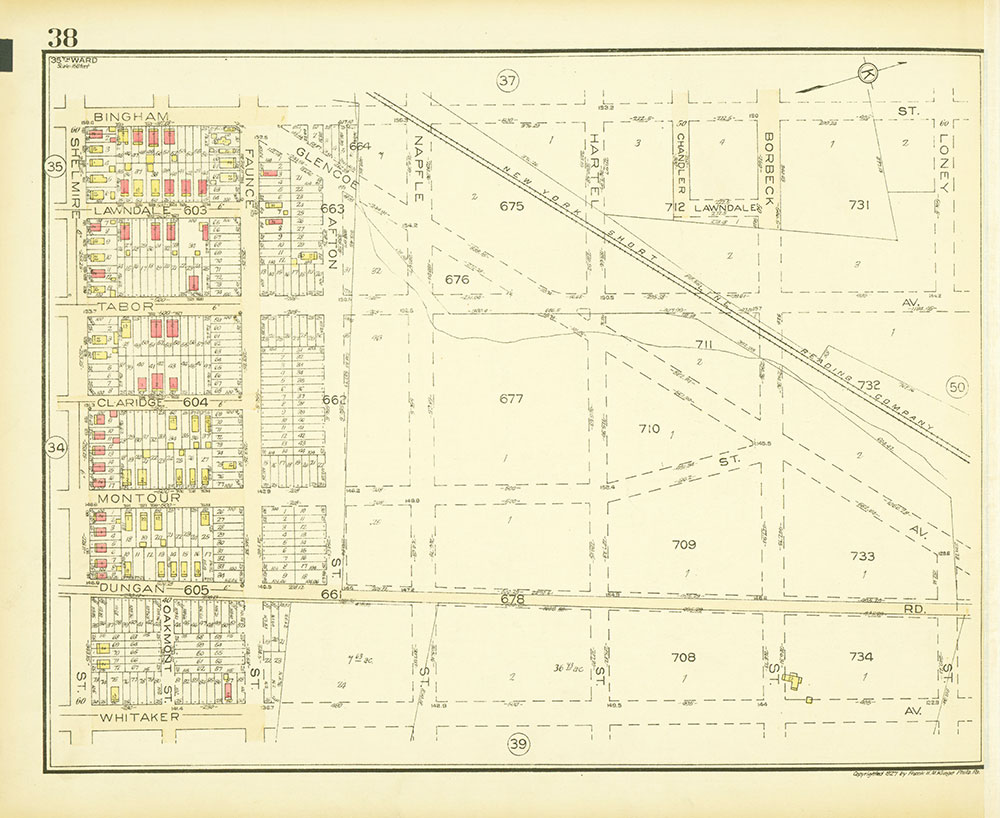 Atlas of the 35th Ward, Philadelphia, Plate 38