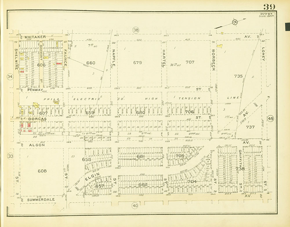 Atlas of the 35th Ward, Philadelphia, Plate 39