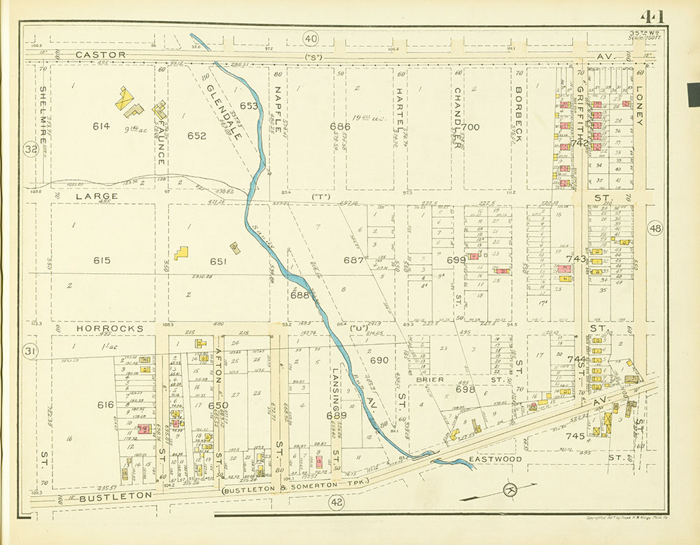 Atlas of the 35th Ward, Philadelphia, Plate 41