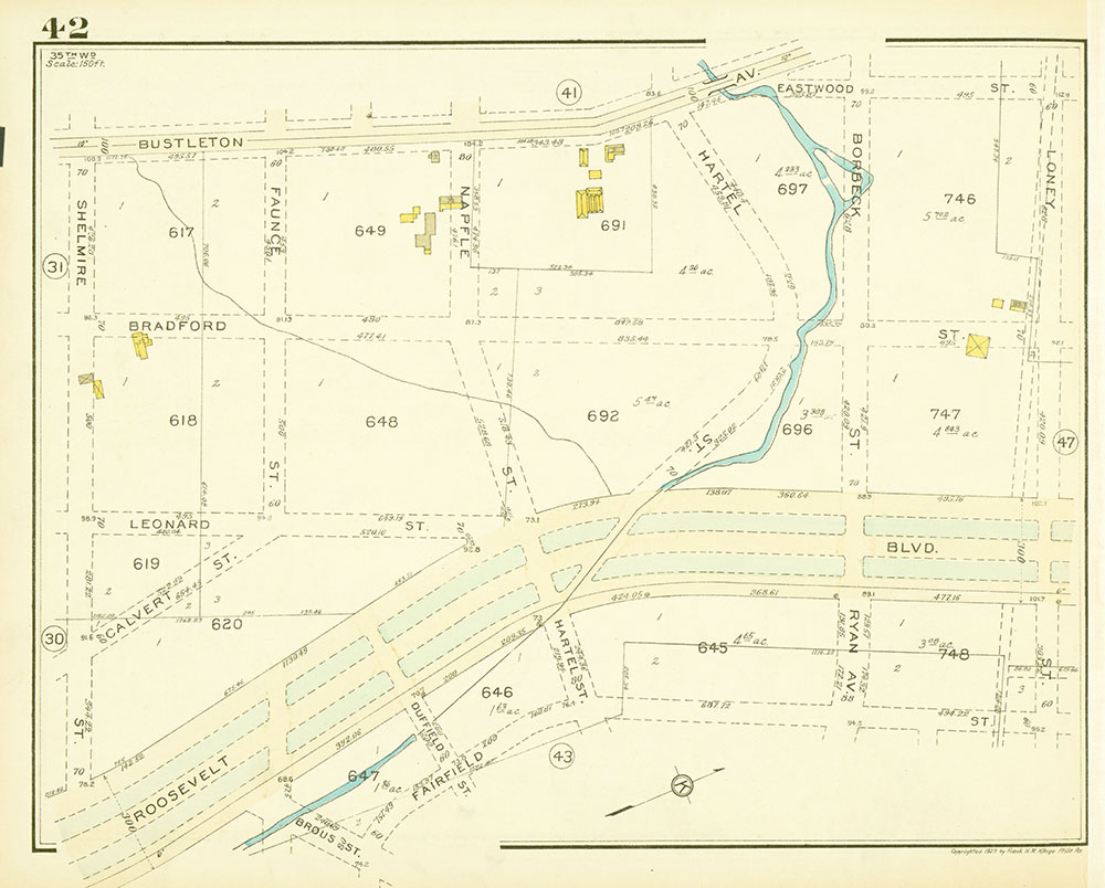 Atlas of the 35th Ward, Philadelphia, Plate 42