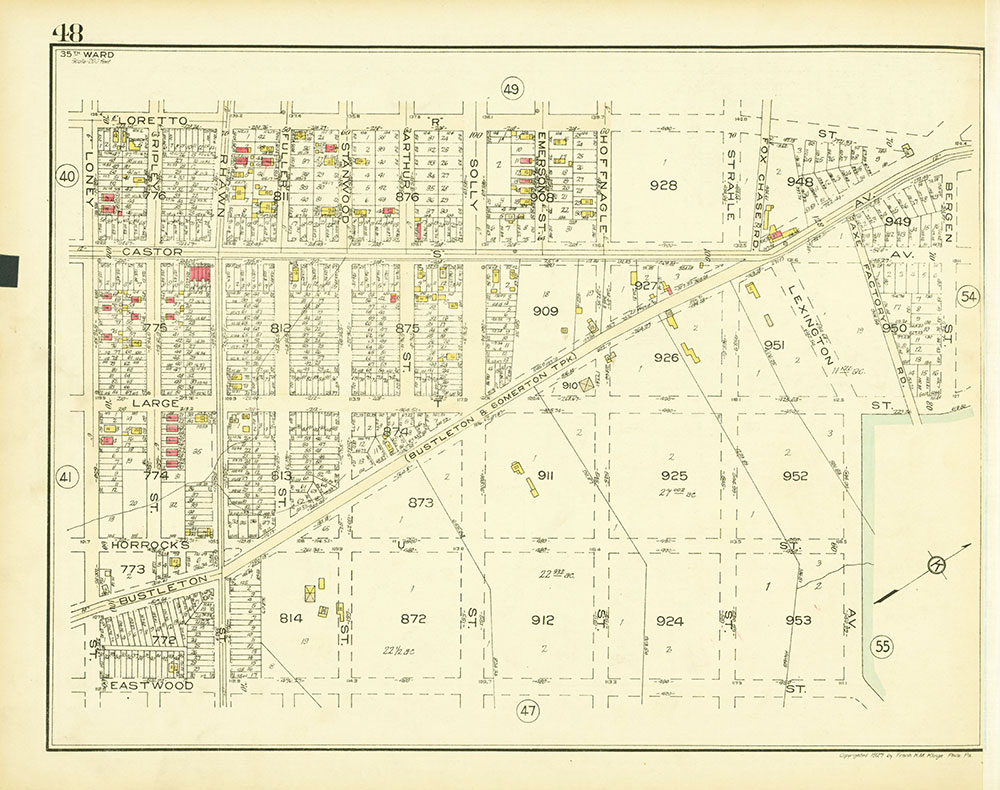 Atlas of the 35th Ward, Philadelphia, Plate 48