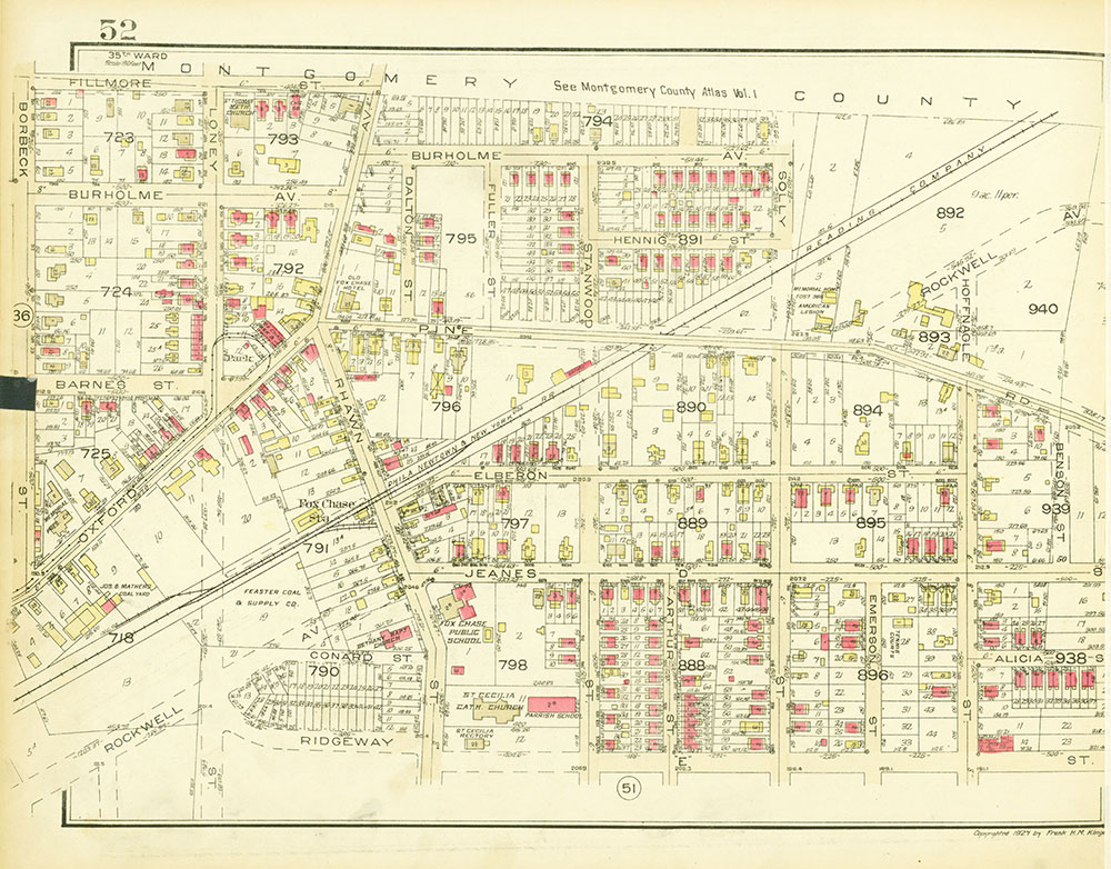 Atlas of the 35th Ward, Philadelphia, Plate 52