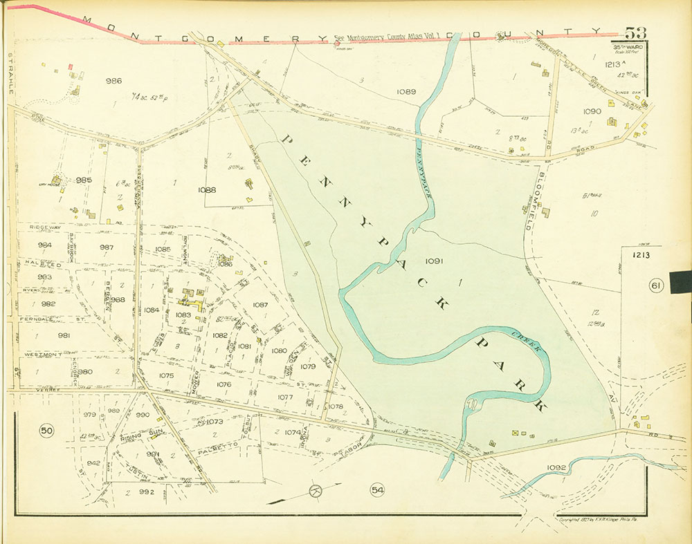 Atlas of the 35th Ward, Philadelphia, Plate 53