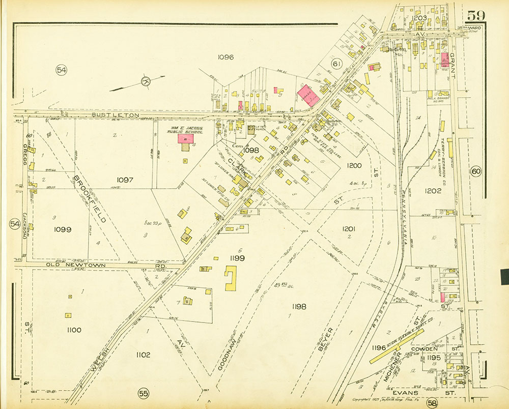 Atlas of the 35th Ward, Philadelphia, Plate 59