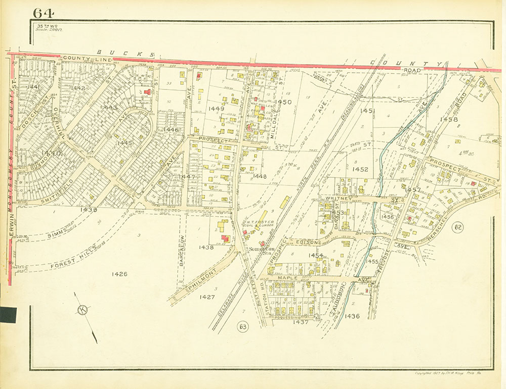 Atlas of the 35th Ward, Philadelphia, Plate 64