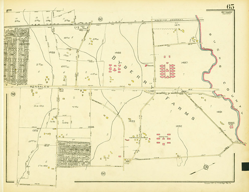 Atlas of the 35th Ward, Philadelphia, Plate 65