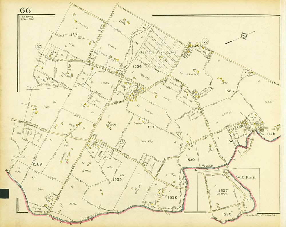 Atlas of the 35th Ward, Philadelphia, Plate 66