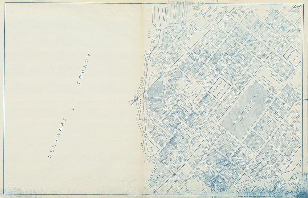 Philadelphia Land Use Map, 1962, Plate 2-4