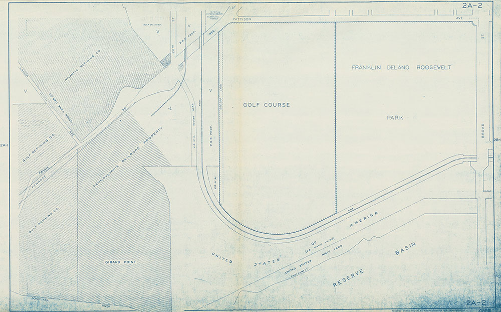 Philadelphia Land Use Map, 1962, Plate 2A-2
