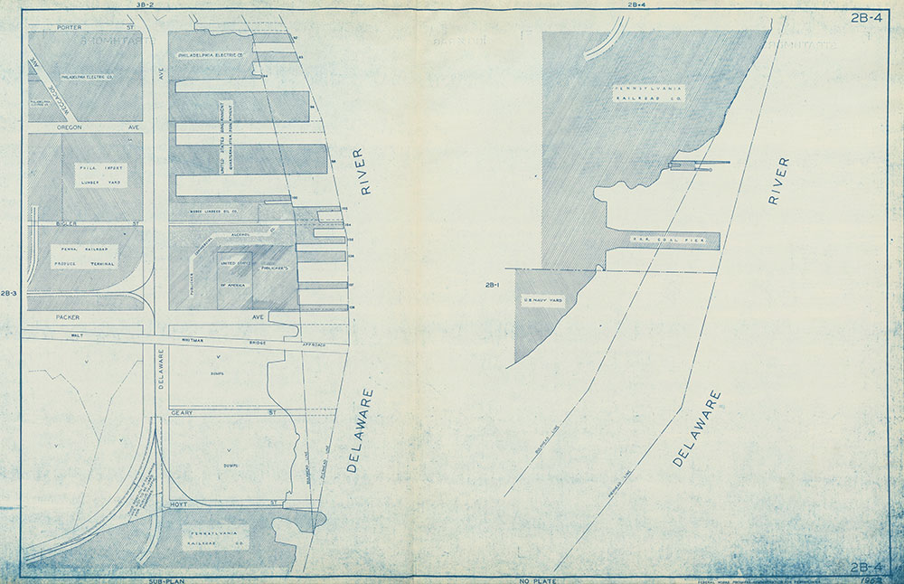 Philadelphia Land Use Map, 1962, Plate 2B-4