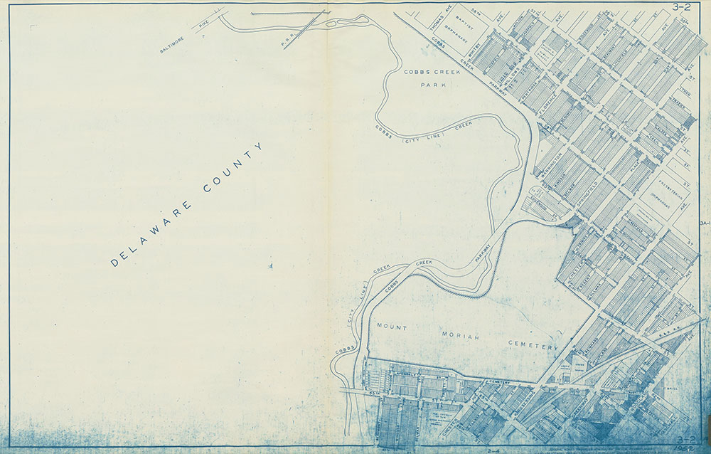 Philadelphia Land Use Map, 1962, Plate 3-2