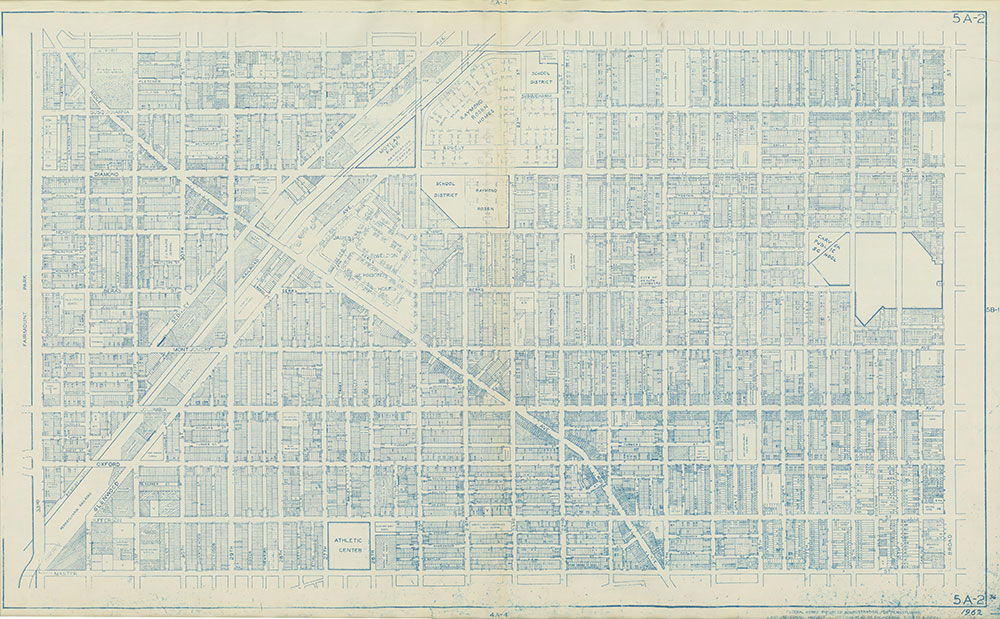 Philadelphia Land Use Map, 1962, Plate 5A-2