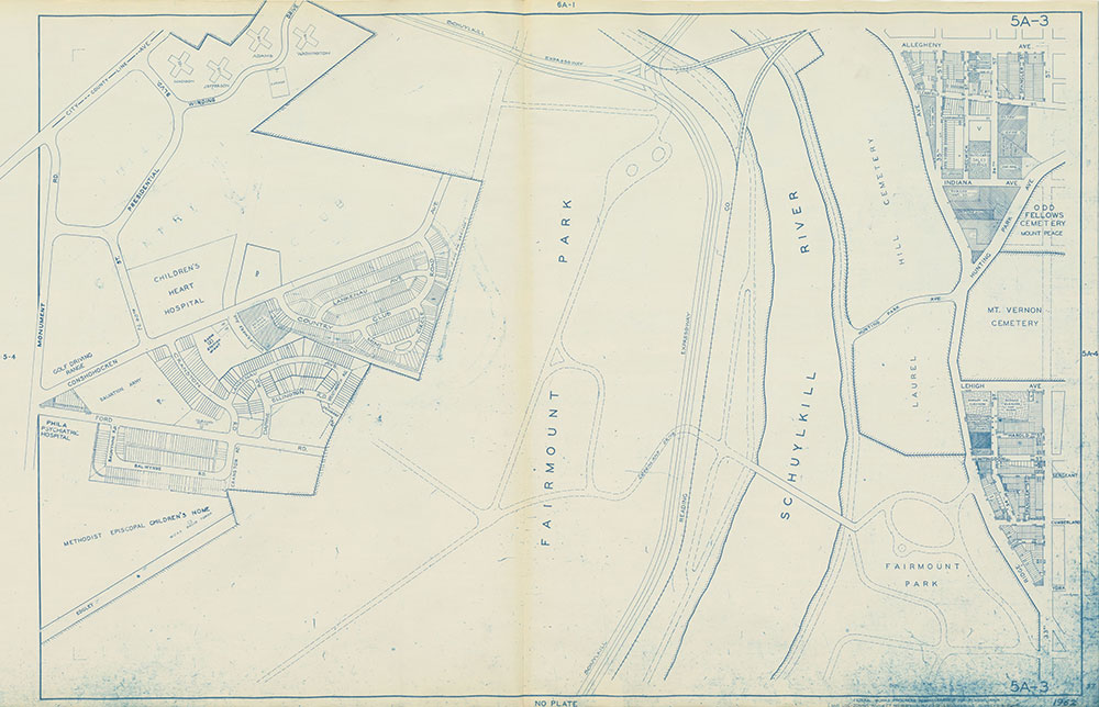 Philadelphia Land Use Map, 1962, Plate 5A-3