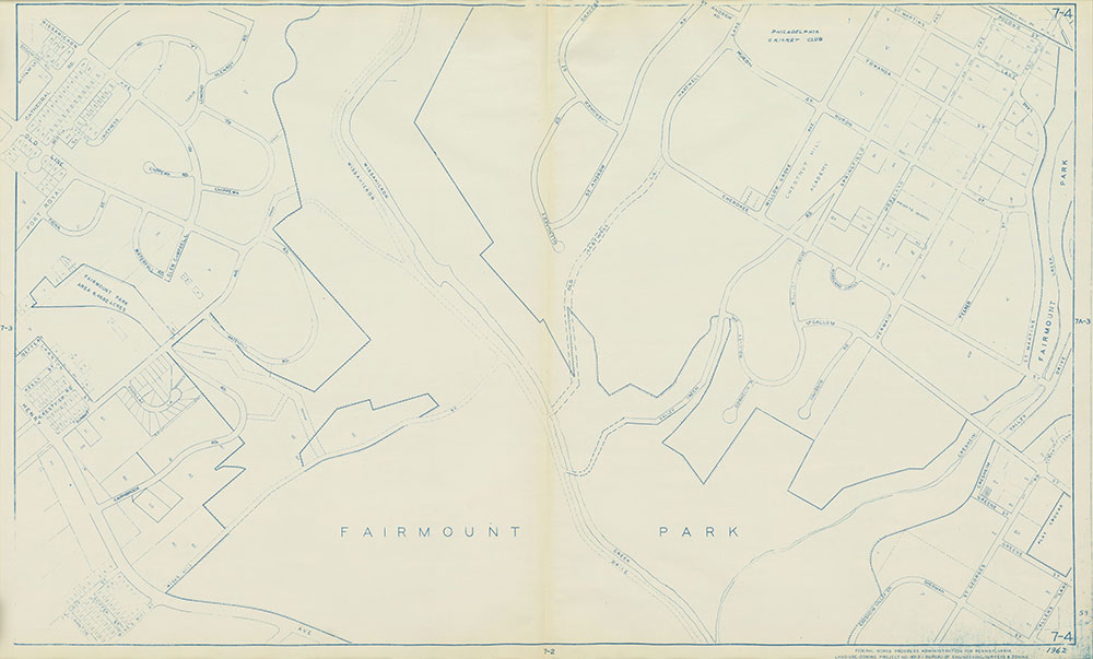 Philadelphia Land Use Map, 1962, Plate 7-4