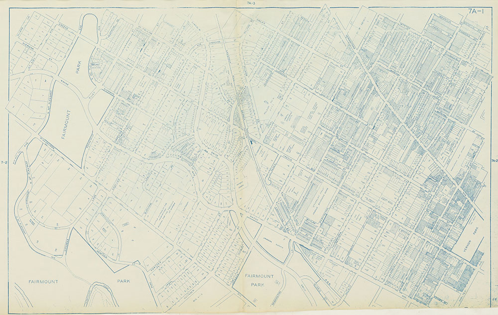 Philadelphia Land Use Map, 1962, Plate 7A-1