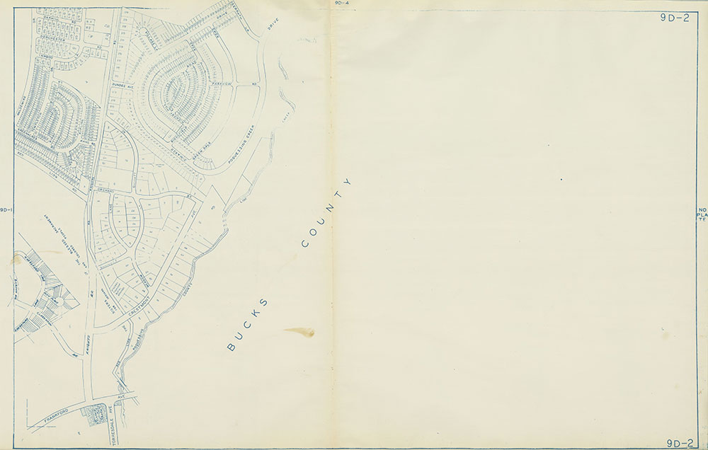 Philadelphia Land Use Map, 1962, Plate 9D-2