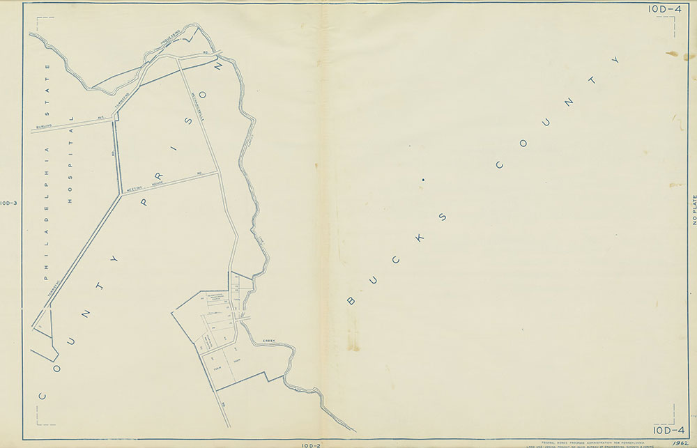 Philadelphia Land Use Map, 1962, Plate 10D-4