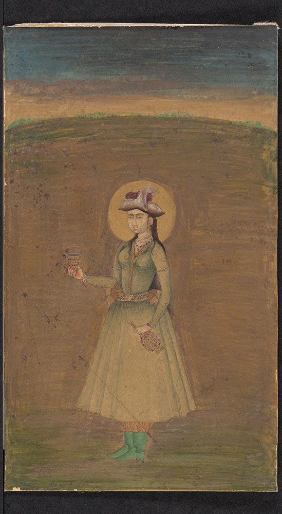 Portrait of an Unidentified Princess Holding a Jeweled Cup and Jug