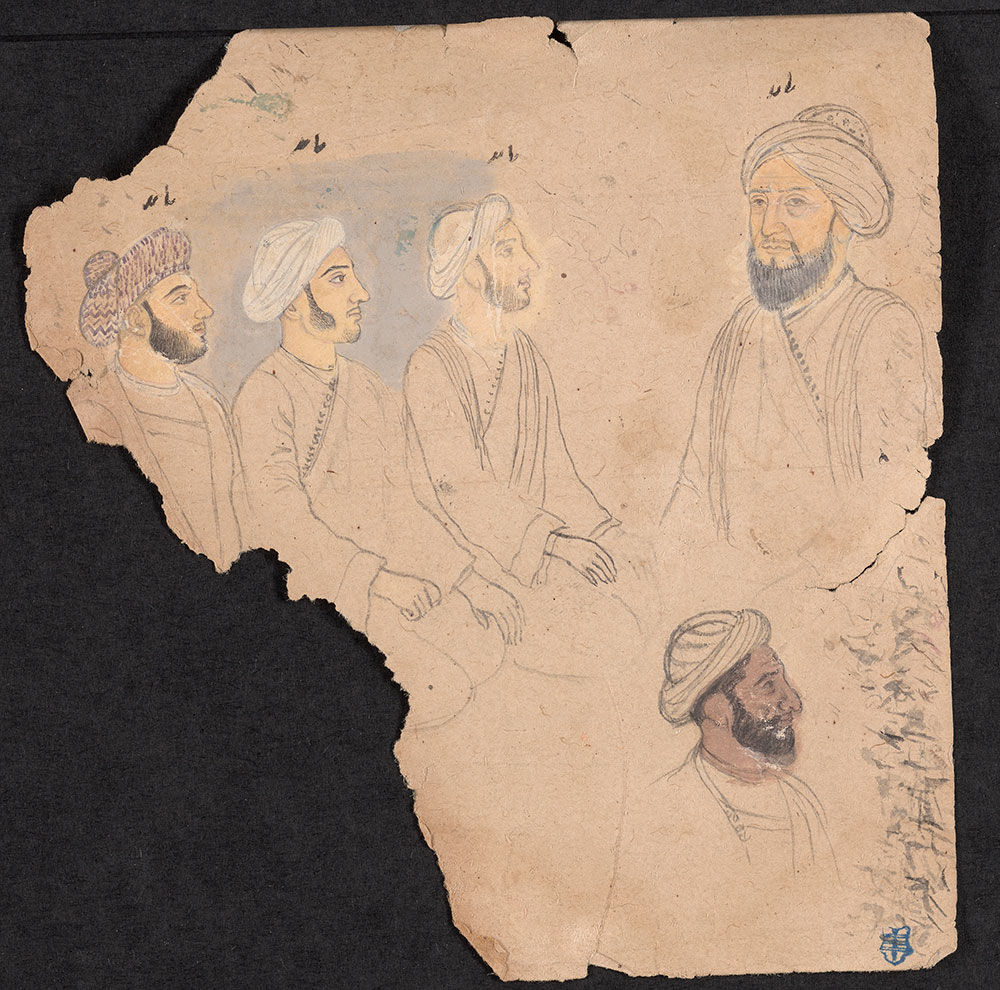 Unfinished Drawing of Mullahs