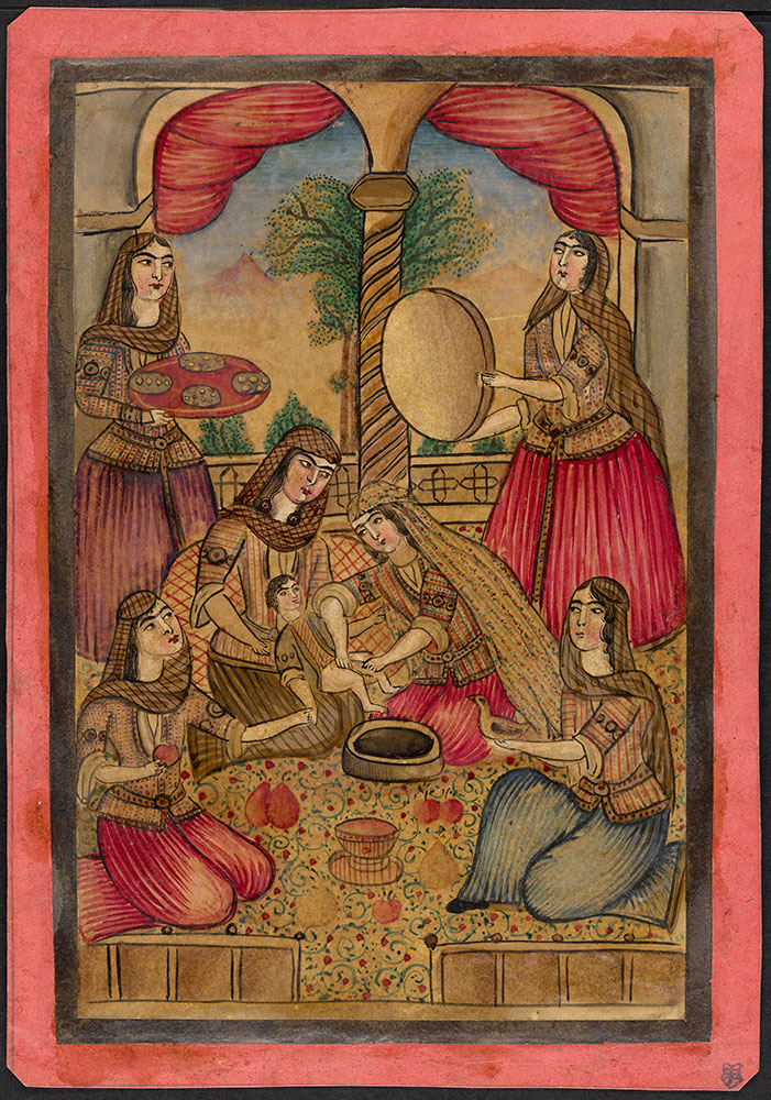 Painting of a Circumcision Ceremony