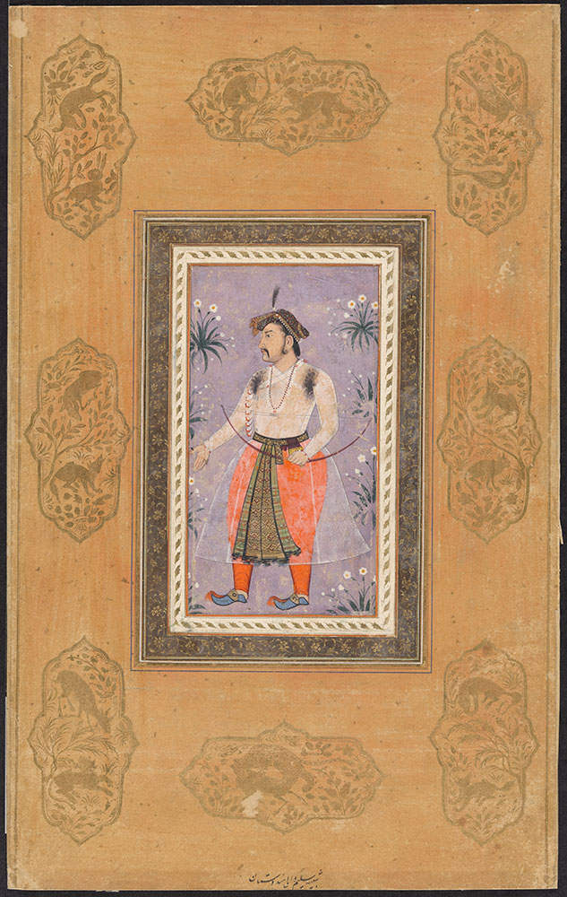 Portrait of Emperor Jahangir Before He Was Emperor