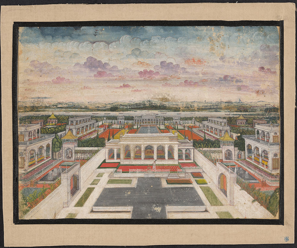 Painting of a Palace Compound