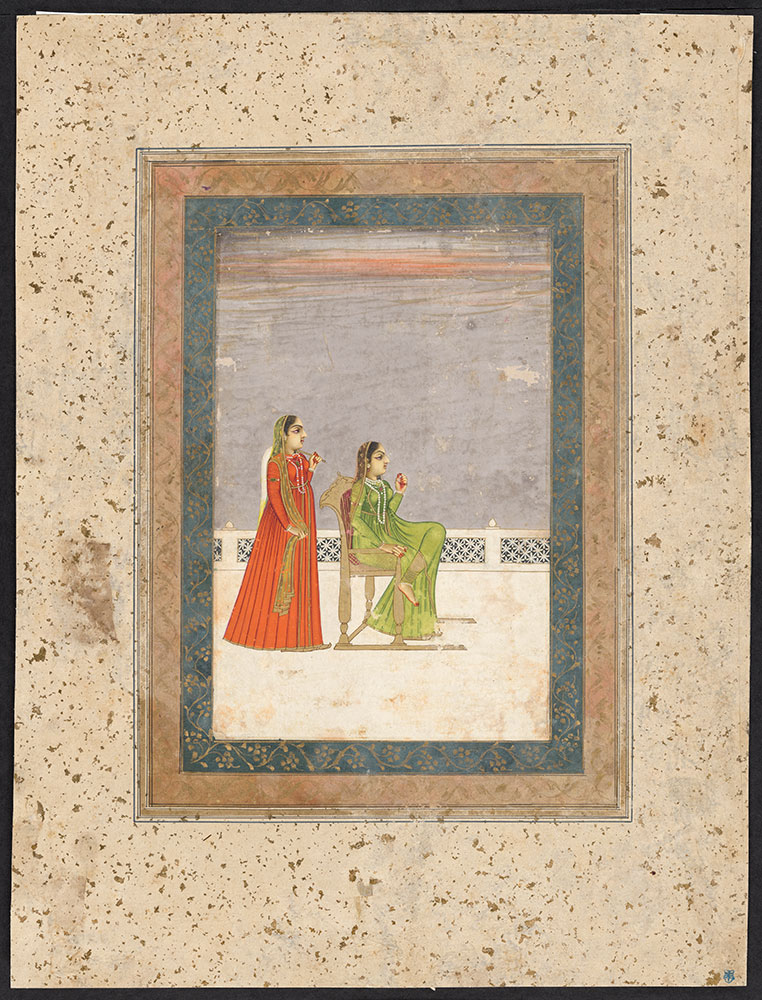 Portrait of a Princess with Her Attendant