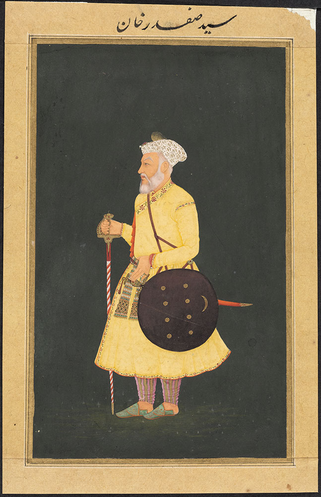 Portrait of Safdar Khan